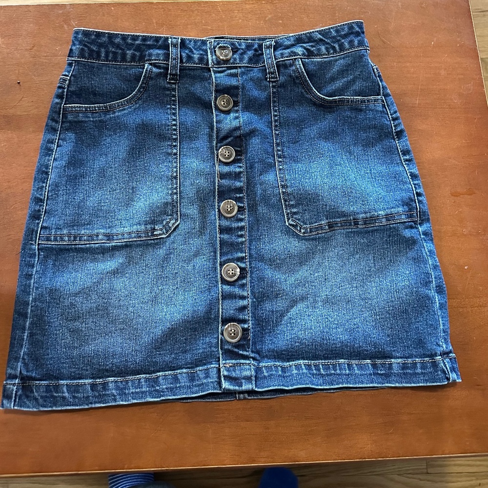 Jean skirt